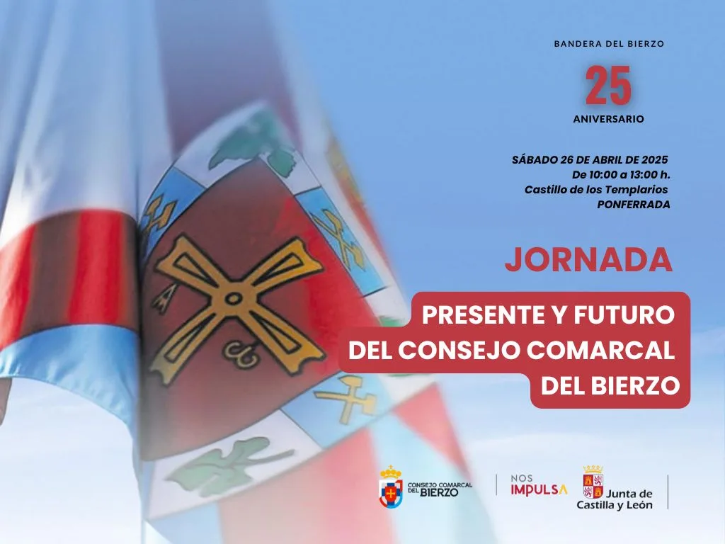 El Consejo Comarcal organiza una jornada para debatir el presente y futuro de la institución con motivo del 25 aniversario de la bandera del Bierzo