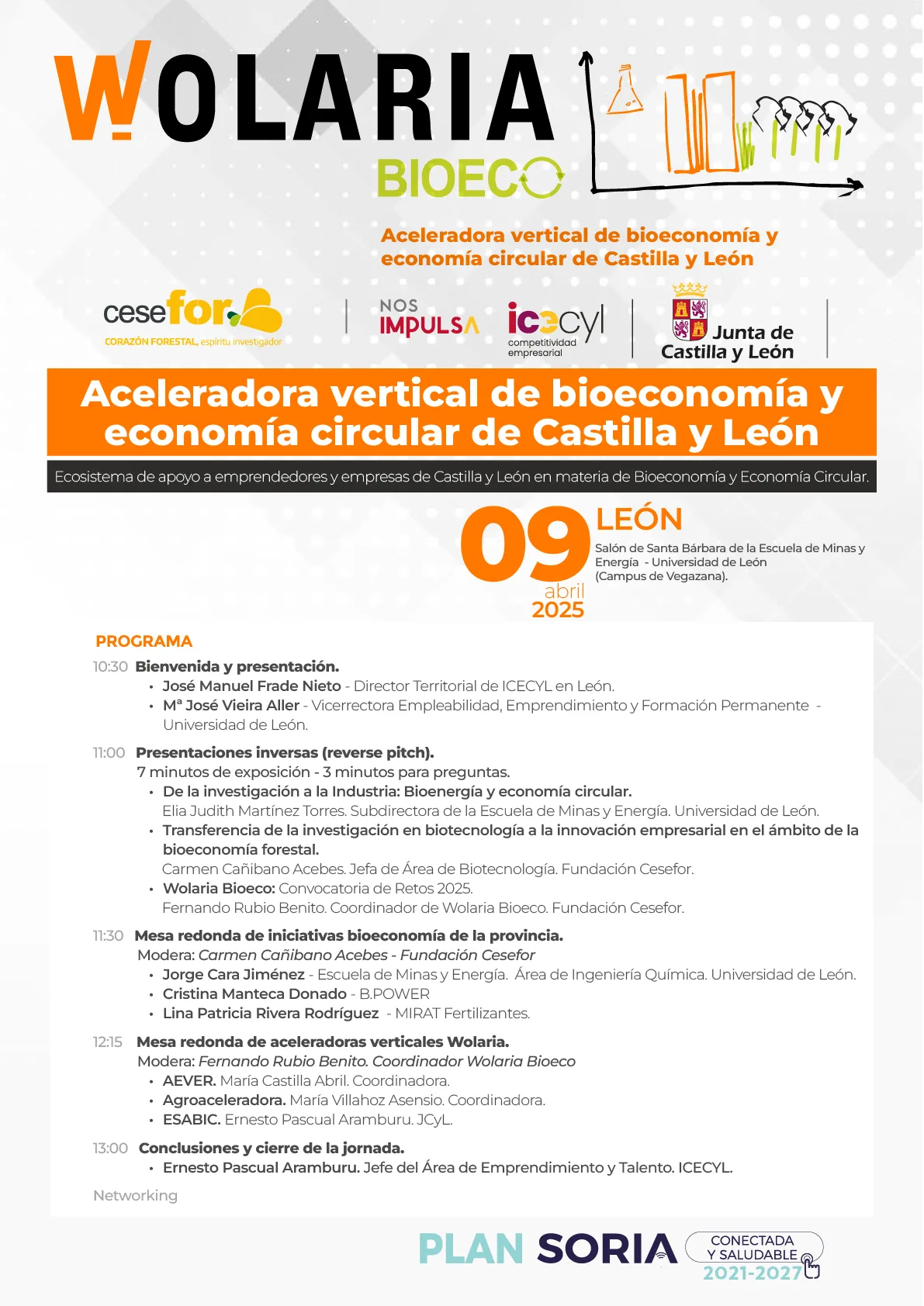 La ULE impulsa la sostenibilidad energética en Castilla y León con la presentación de la aceleradora Wolaria Bioeco