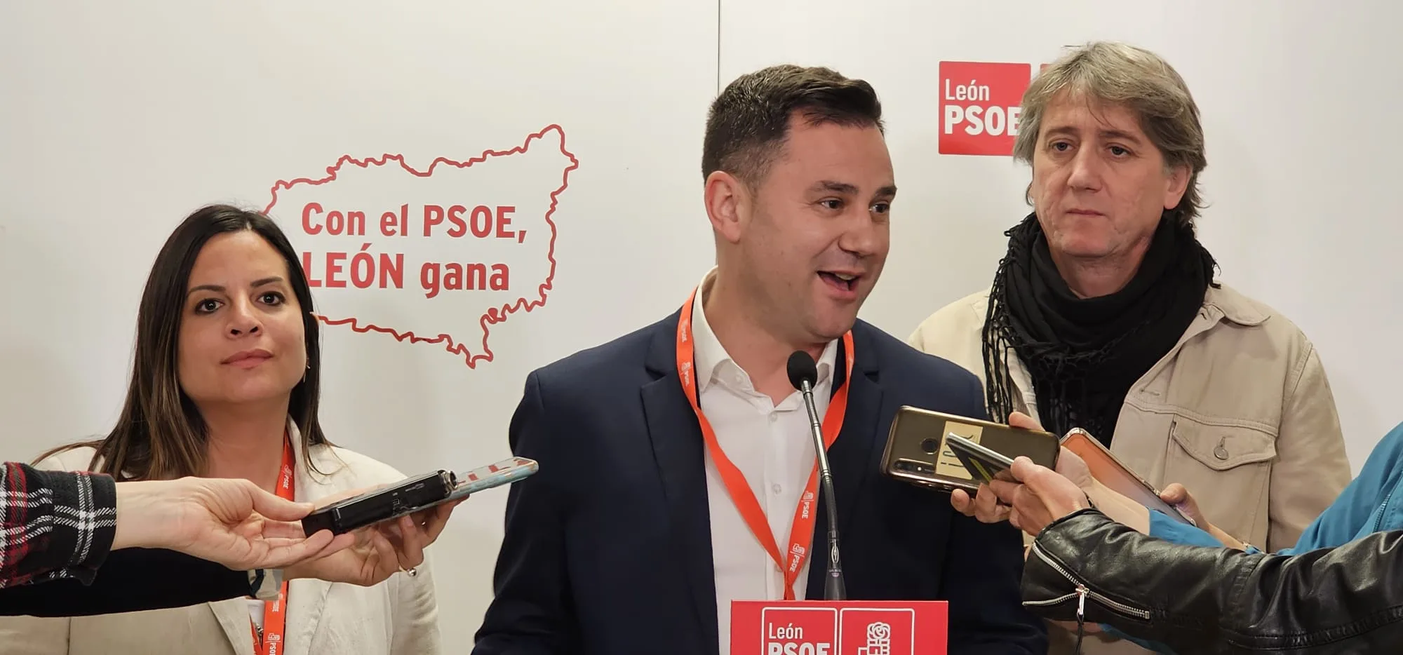 Cendón revalida la Secretaría General del PSOE de León con Eduardo Morán como presidente y Silvia Cao vicesecretaria para El Bierzo