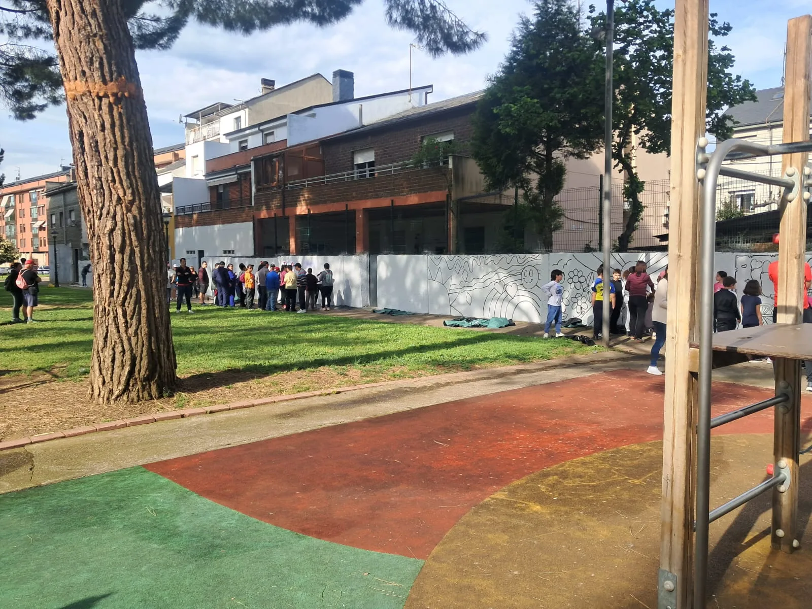 La Brigada de Obras de Ponferrada concluye varios trabajos en el Parque de Cuatrovientos