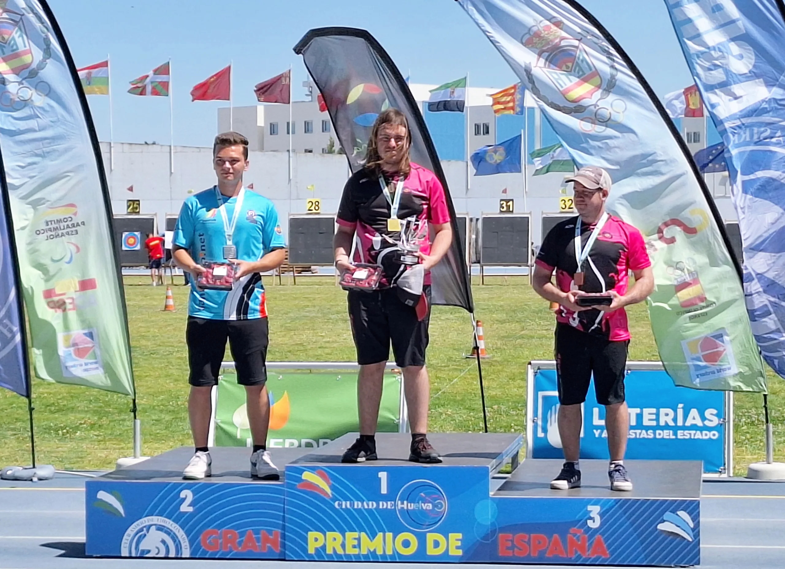 II Gran Premio de España Iberdrola de tiro con arco Ciudad de Huelva con la participación de dos bercianos