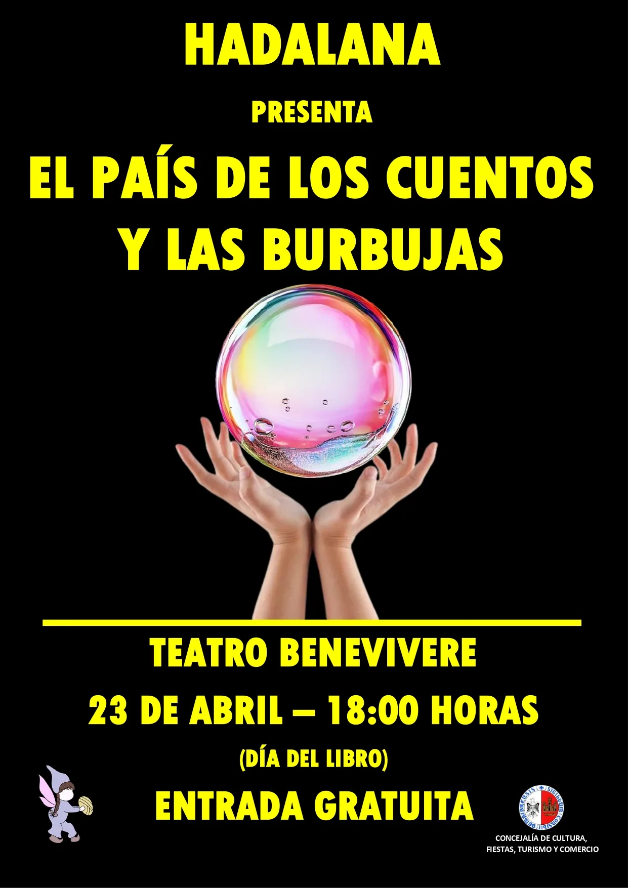 Magia, cuentos y súper burbujas este martes en el Teatro Benevivere
