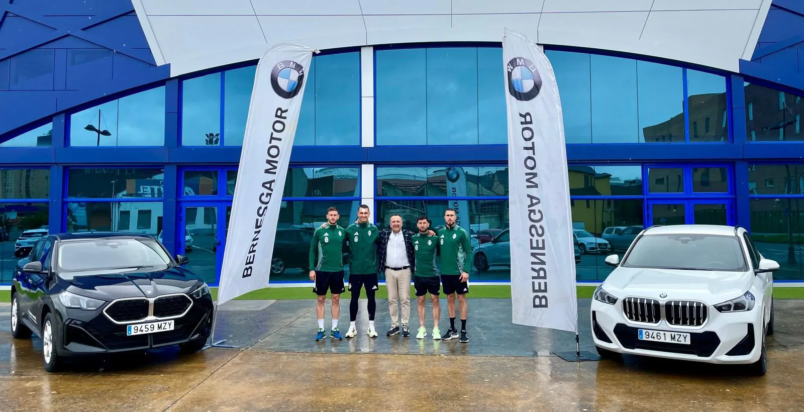 BMW Bernesga Motor renueva su compromiso con la Deportiva como proveedor de los vehículos oficiales del club