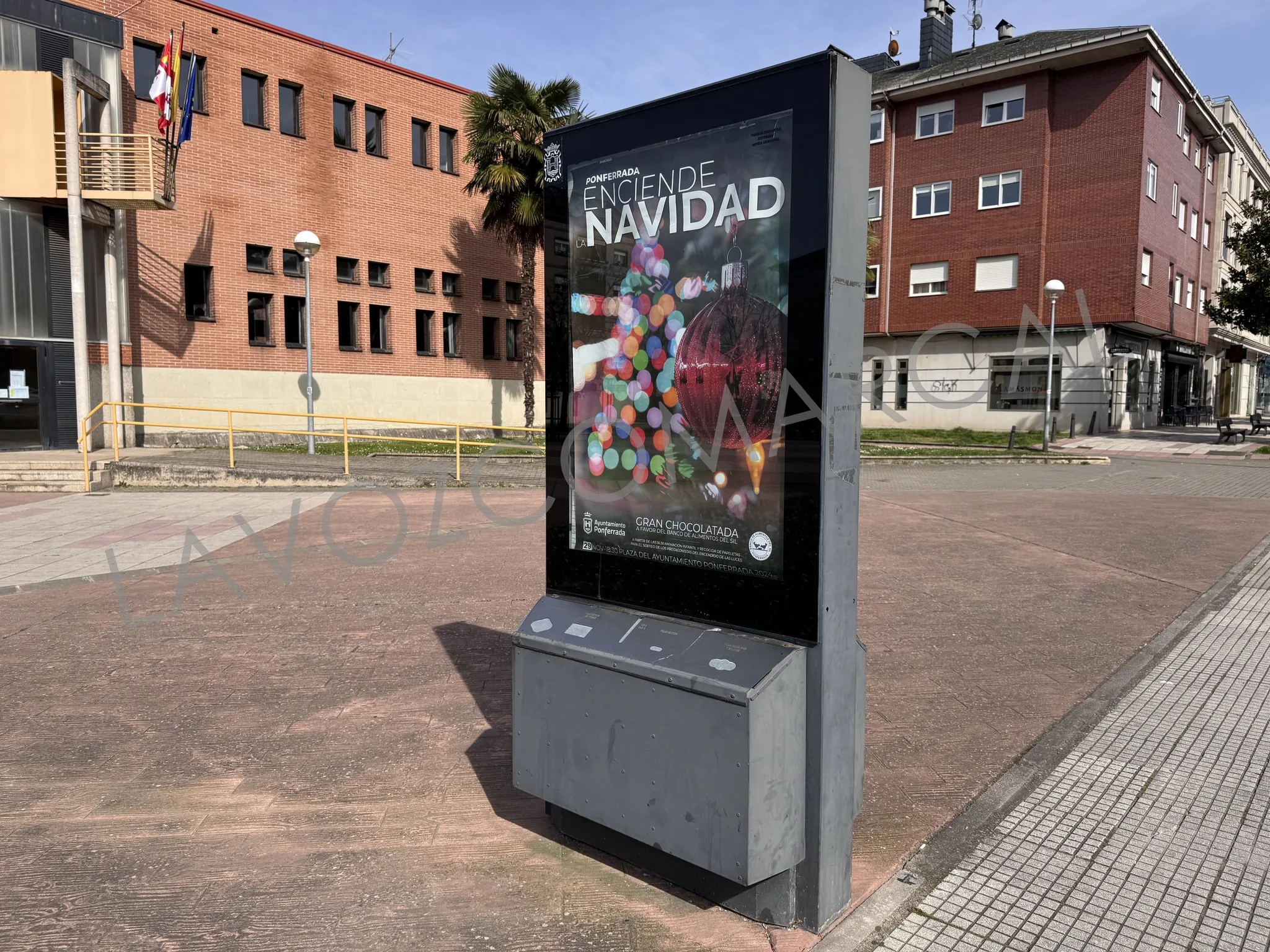 Ponferrada aún celebra la Navidad… en plena Semana Santa