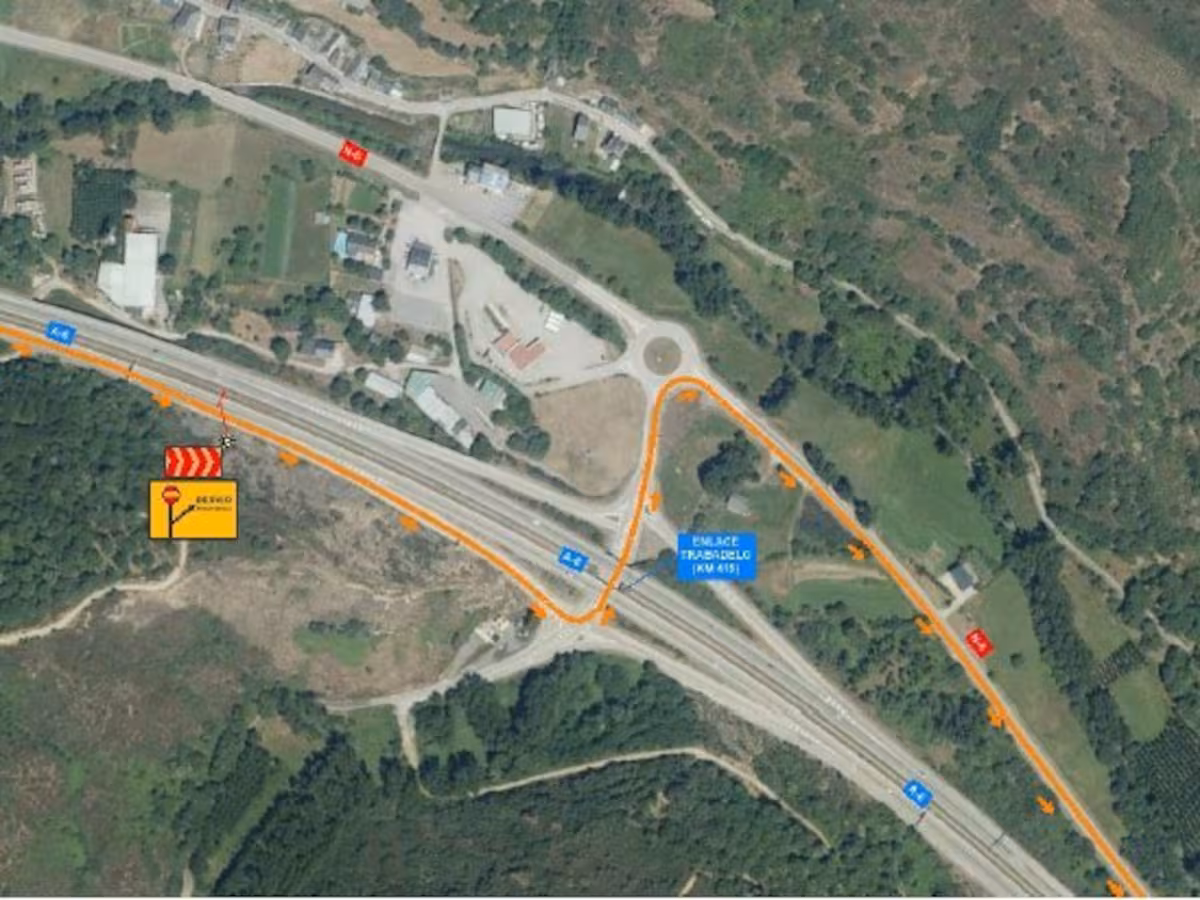 Obras de modernización en los túneles de la A-6 a su paso por El Bierzo: cortes nocturnos entre el 28 y 30 de abril