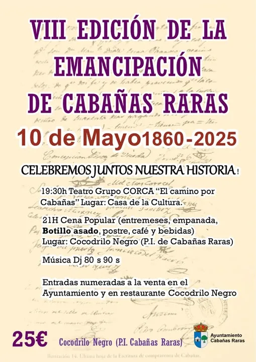 Cabañas Raras conmemora su historia en una noche de teatro, tradición y sabor