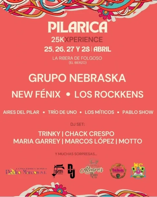 La Ribera de Folgoso se prepara para vivir la gran fiesta de la Pilarica 25KXperience