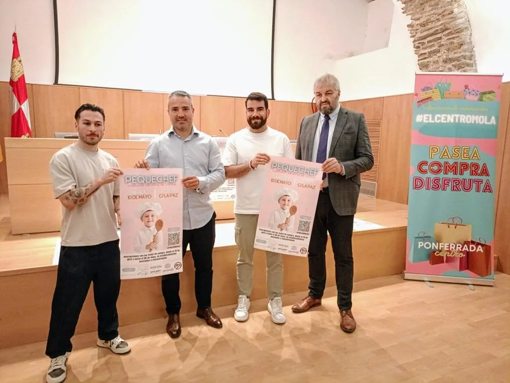 'Pequechef': Ponferrada presenta su concurso infantil de cocina