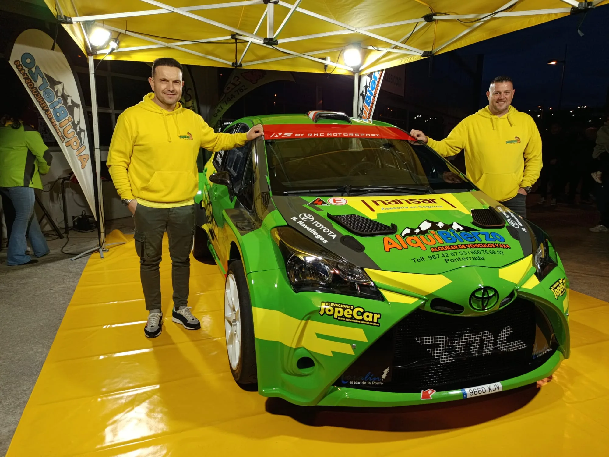 [FOTOS] Bar El Toralín y Carlos Fernández presentan el nuevo N5 RMC para el Campeonato de España de Rallycross