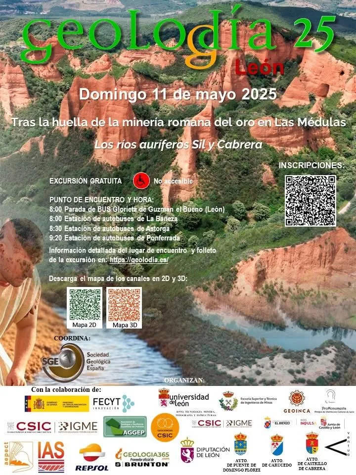 Geolodía 2025: Tras la huella de la minería romana del oro en Las Médulas