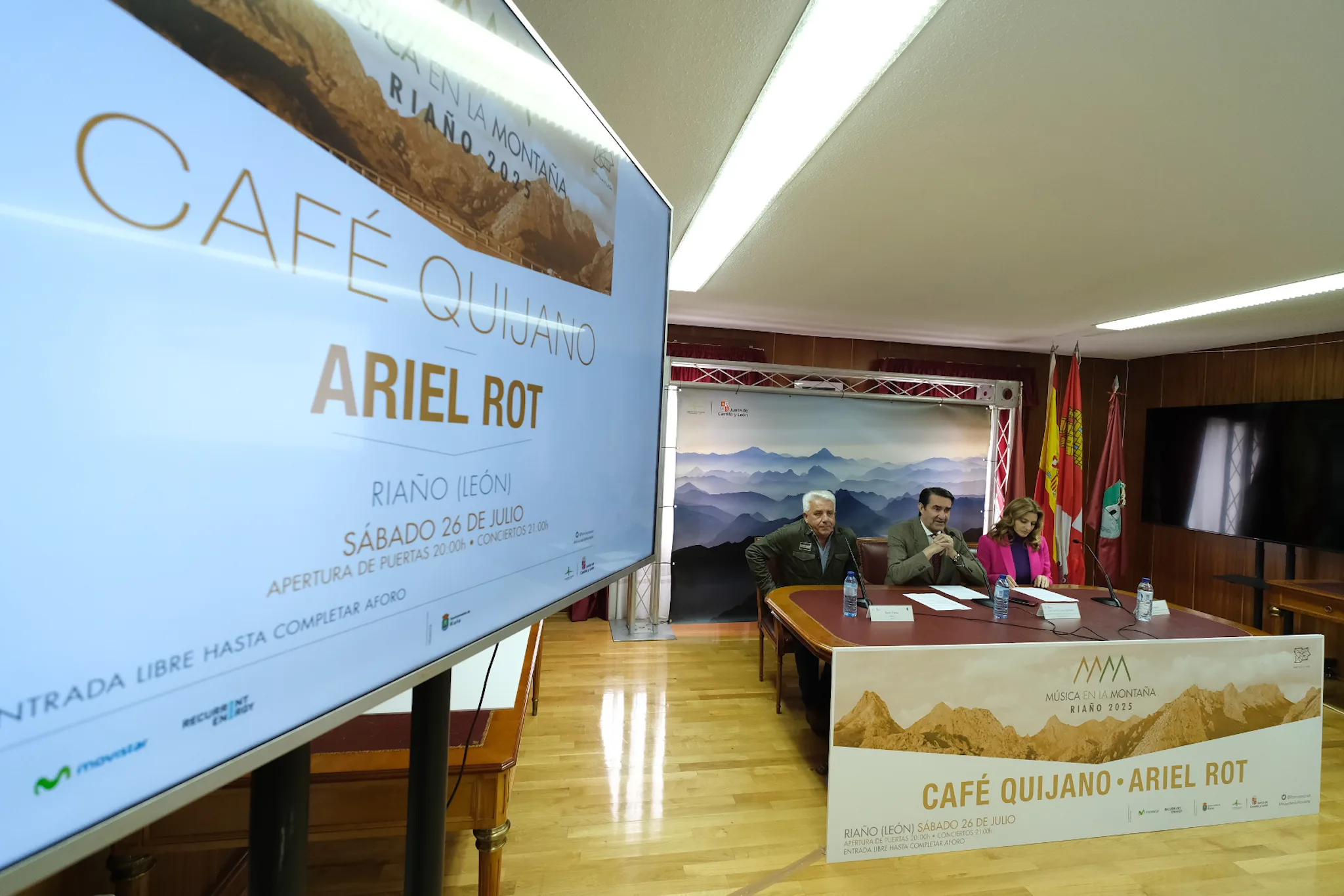 Café Quijano y Ariel Rot tocarán sus grandes éxitos en 'Música en la Montaña' en Riaño