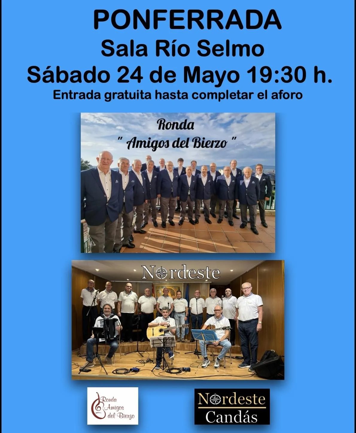 Un concierto de corales para recibir a la primavera