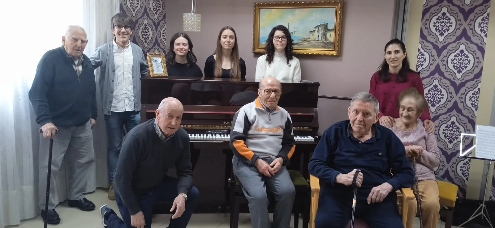 'Corazones Acordes': El Conservatorio de León acerca la música a 16 centros sociales y asistenciales de la provincia