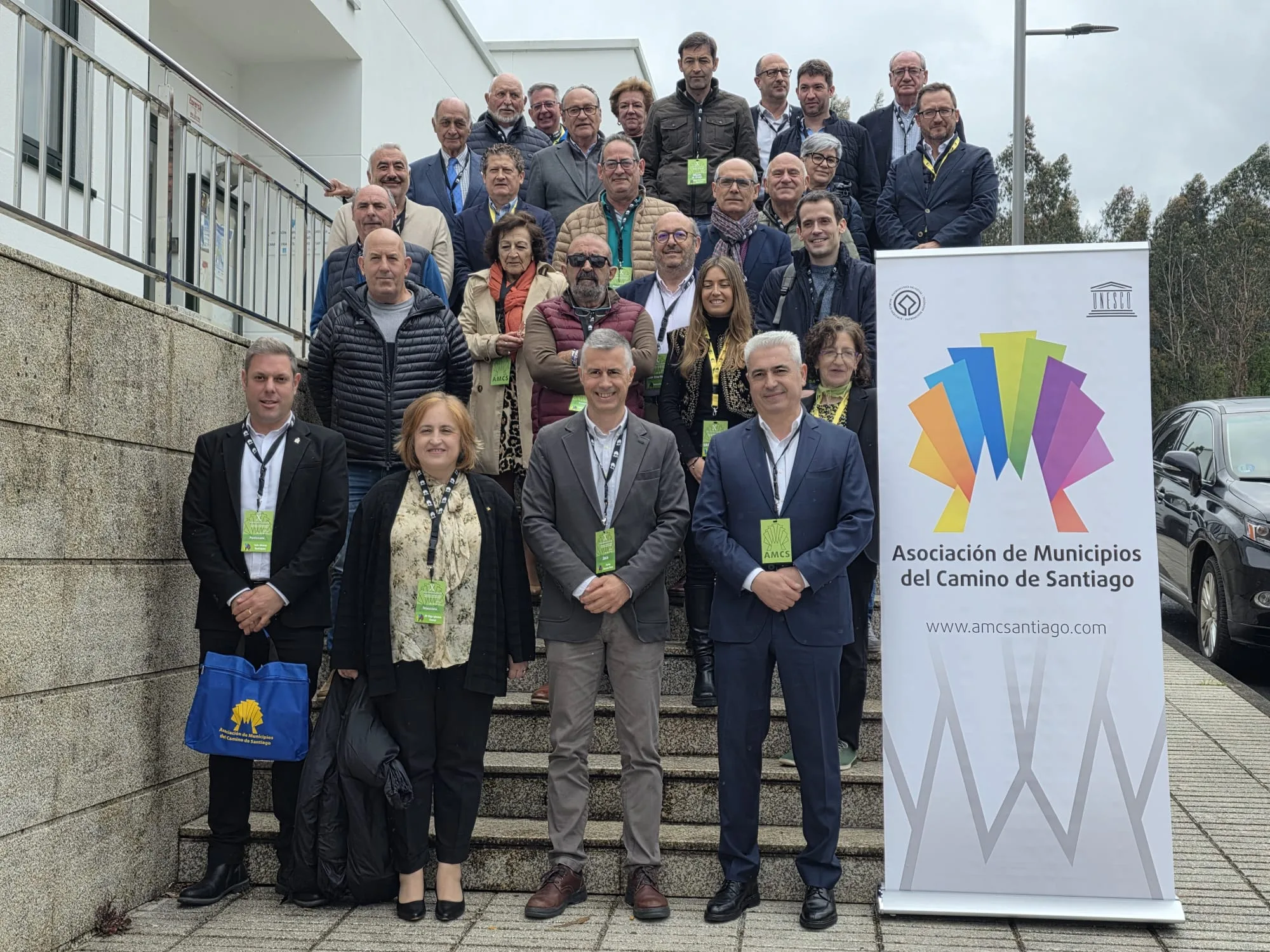 El concejal de Turismo y Patrimonio de Ponferrada acude a la X Asamblea de la Asociación de Municipios del Camino de Santiago