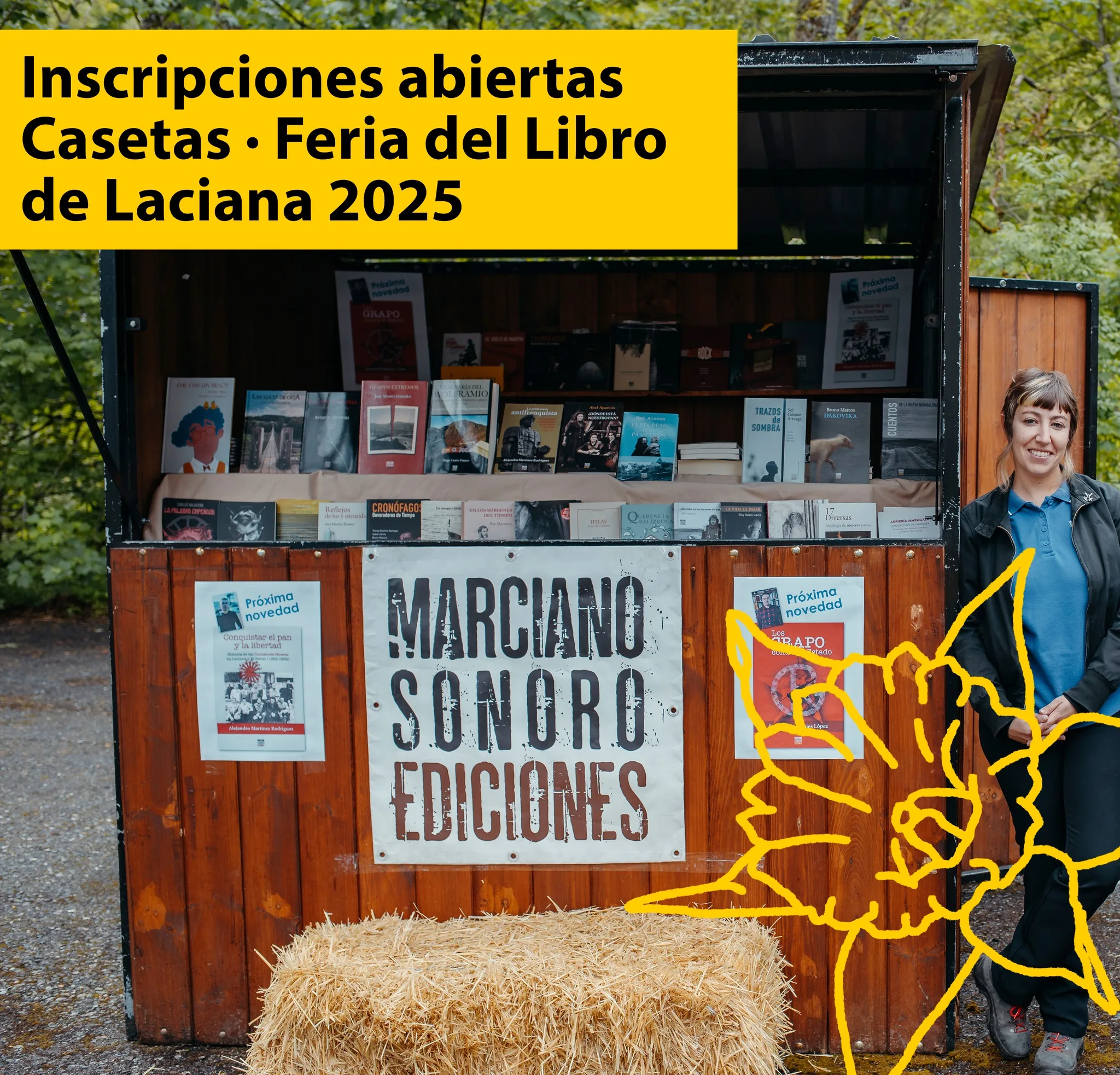 Abiertas las inscripciones para la Feria del Libro de Laciana 2025