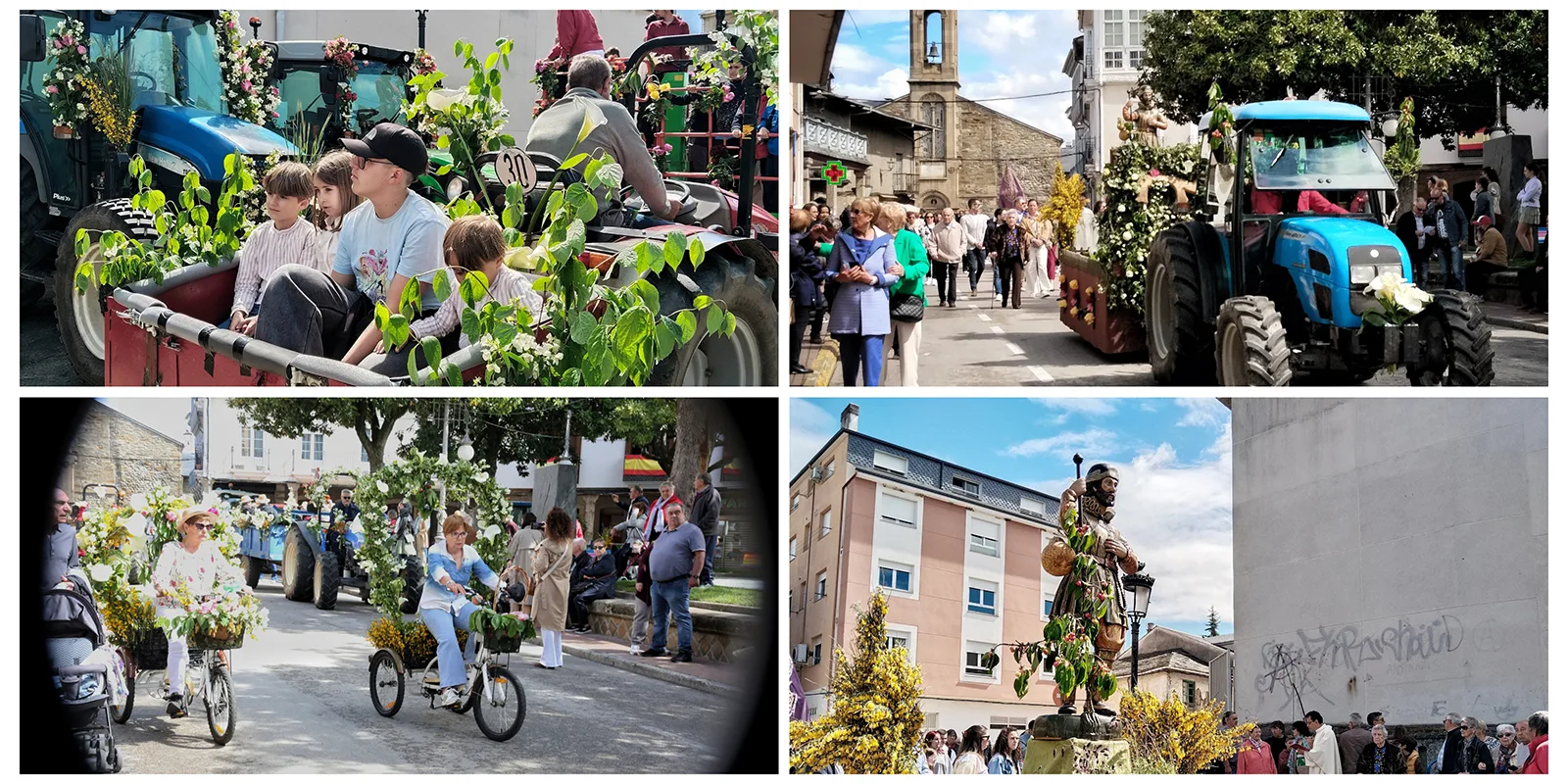 [FOTOS] Cacabelos celebra San Isidro 2025 con una emotiva procesión y homenaje al mundo rural