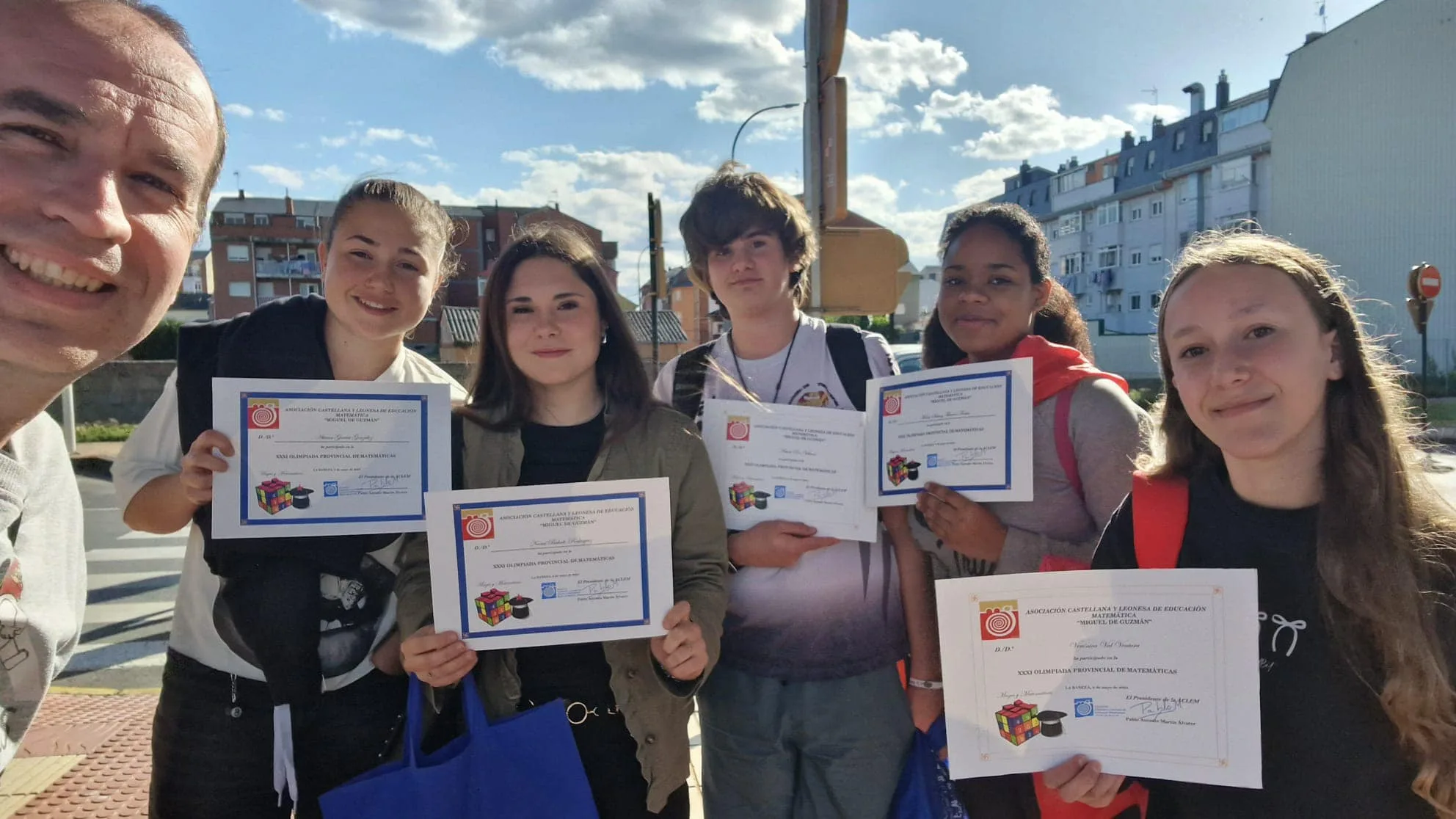 Aitana García, del Colegio Virgen de la Peña, logra el segundo puesto por equipos en la Olimpiada Matemática Provincial