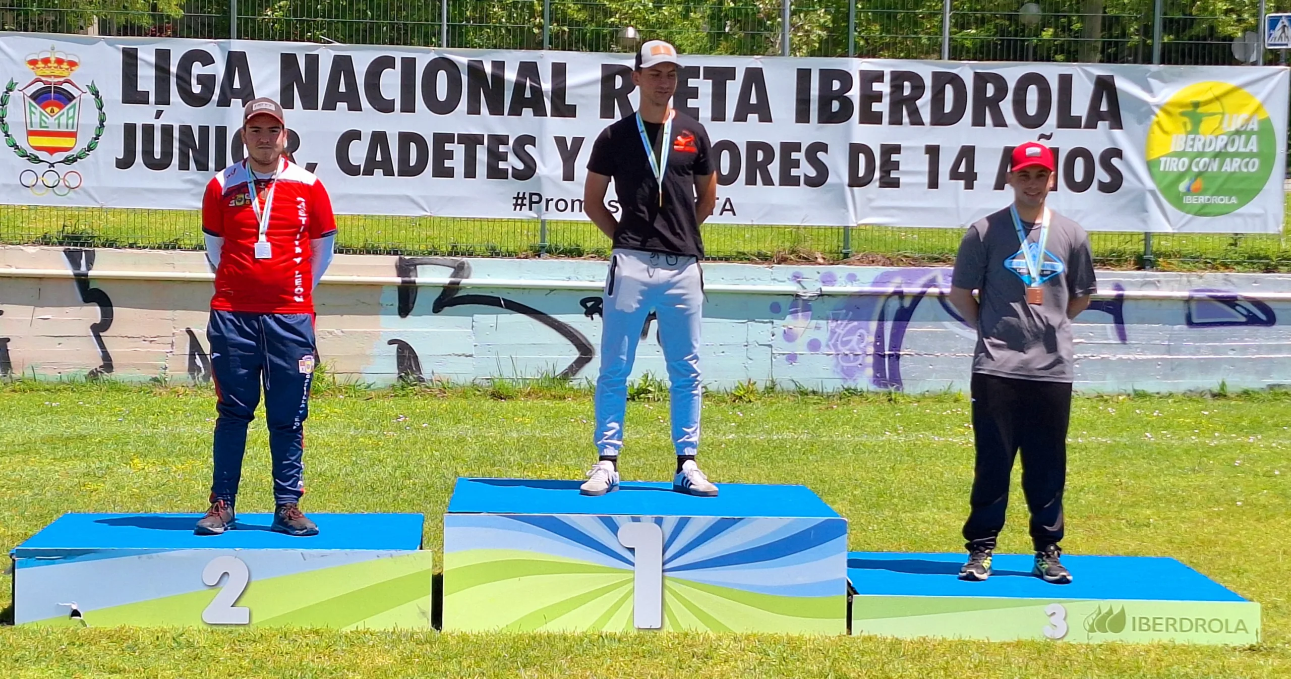 El joven berciano Héctor González Manuel, subcampeón en el II Gran Premio Promesas Iberdrola de tiro con arco