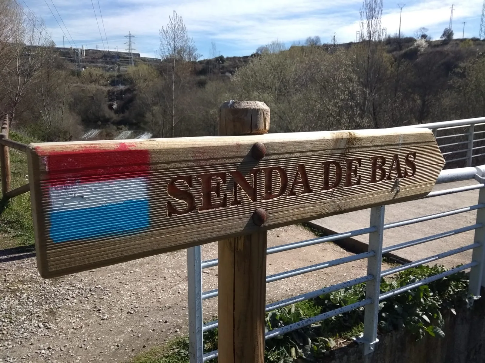 Inauguración oficial de la señalización de la Senda de Bas