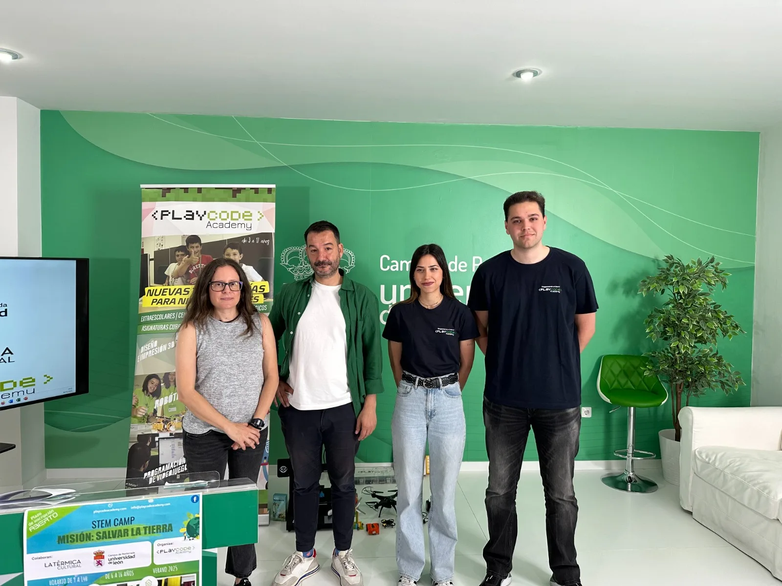 ‘Misión: Salvar la Tierra’, el campus tecnológico de verano que enseña robótica, programación y sostenibilidad a los más pequeños en Ponferrada