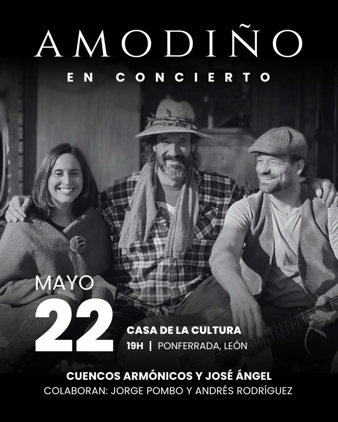 "Amodiño: La melodía de los elementos" se presenta en Ponferrada con un concierto único