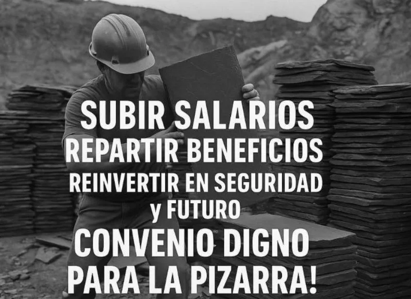 Convenio Pizarra: CCOO denuncia que la patronal “sigue sin voluntad real de modernizar el sector y sólo busca reducir costes a costa del bienestar de las plantillas”