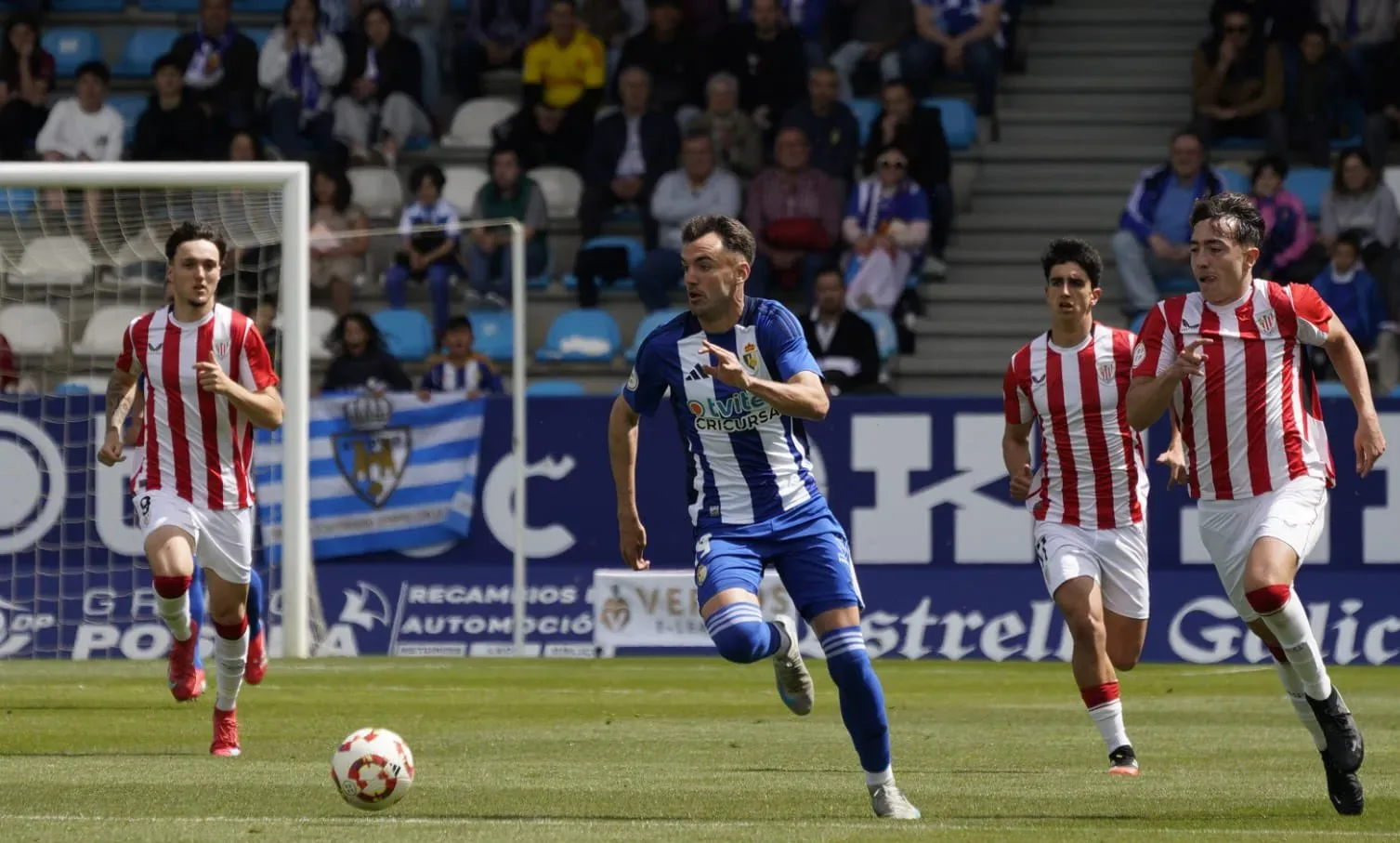 El Centenario de la SD Amorebieta pone sobre el césped a Athletic Club de Bilbao y SD Ponferradina