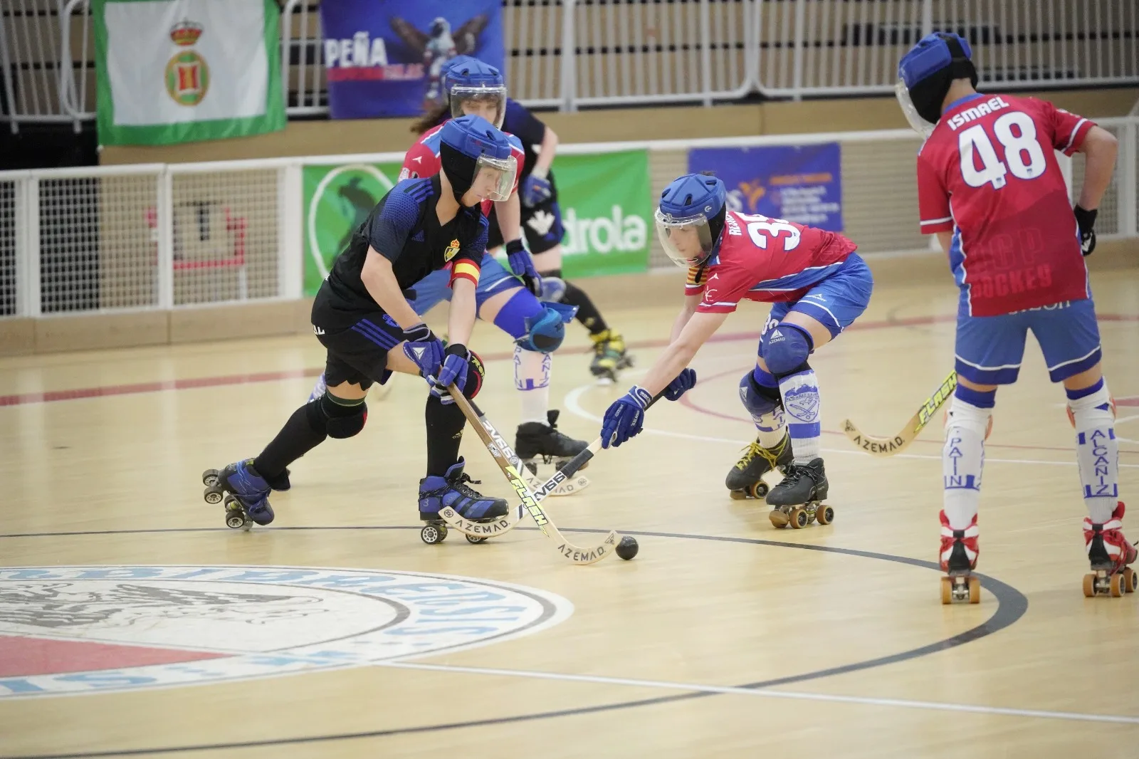 La SD Ponferradina Hockey arrasa en casa con dos victorias contundentes en el Sector Norte Infantil A