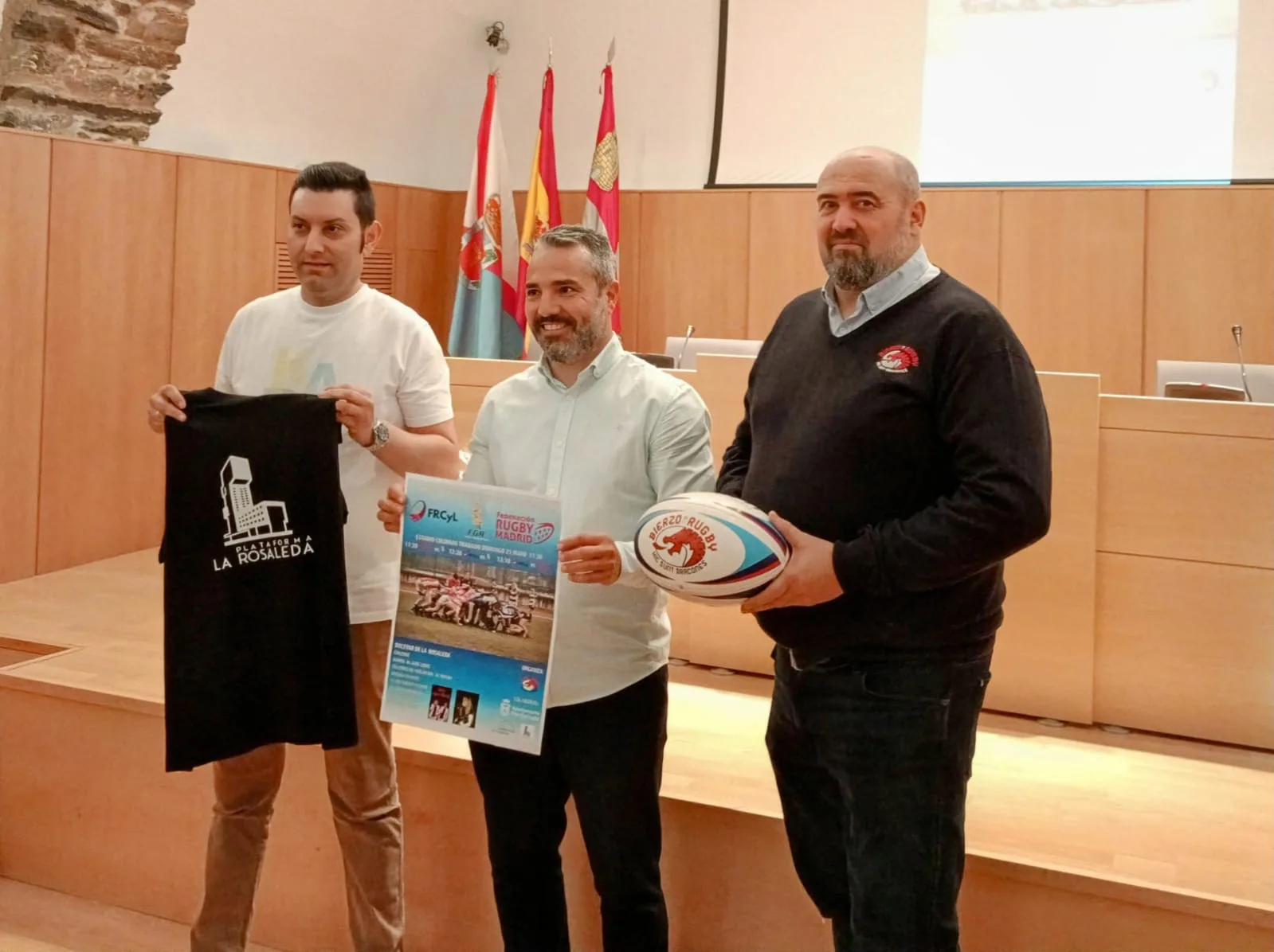 Torneo de las selecciones de rugby de Castilla y Léon, Galicia y Madrid en Ponferrada