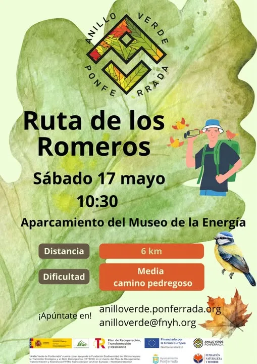 Anillo verde te invita a realizar el próximo sábado la "Ruta de los Romeros"