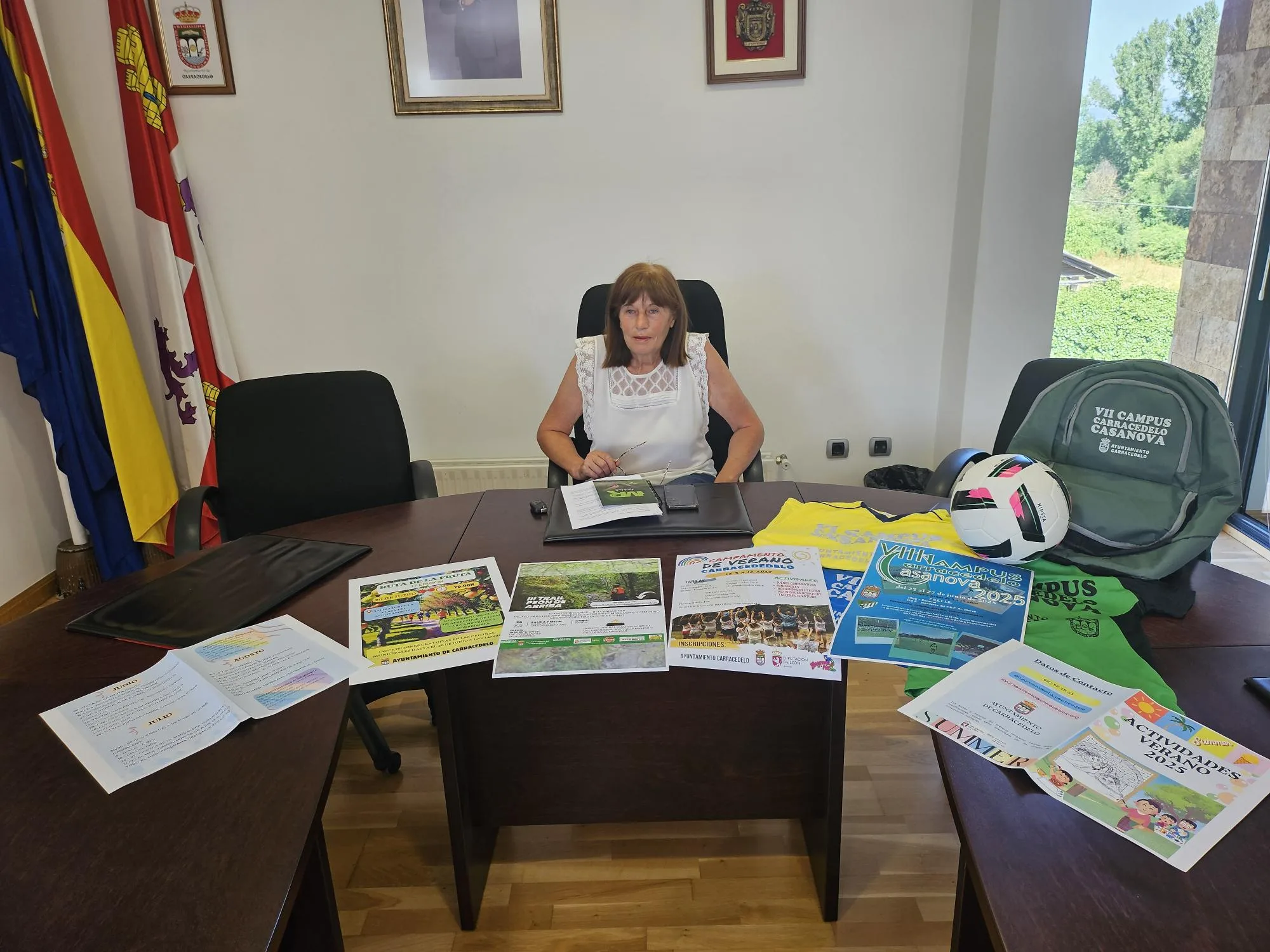 Carracedelo presenta sus actividades para este verano