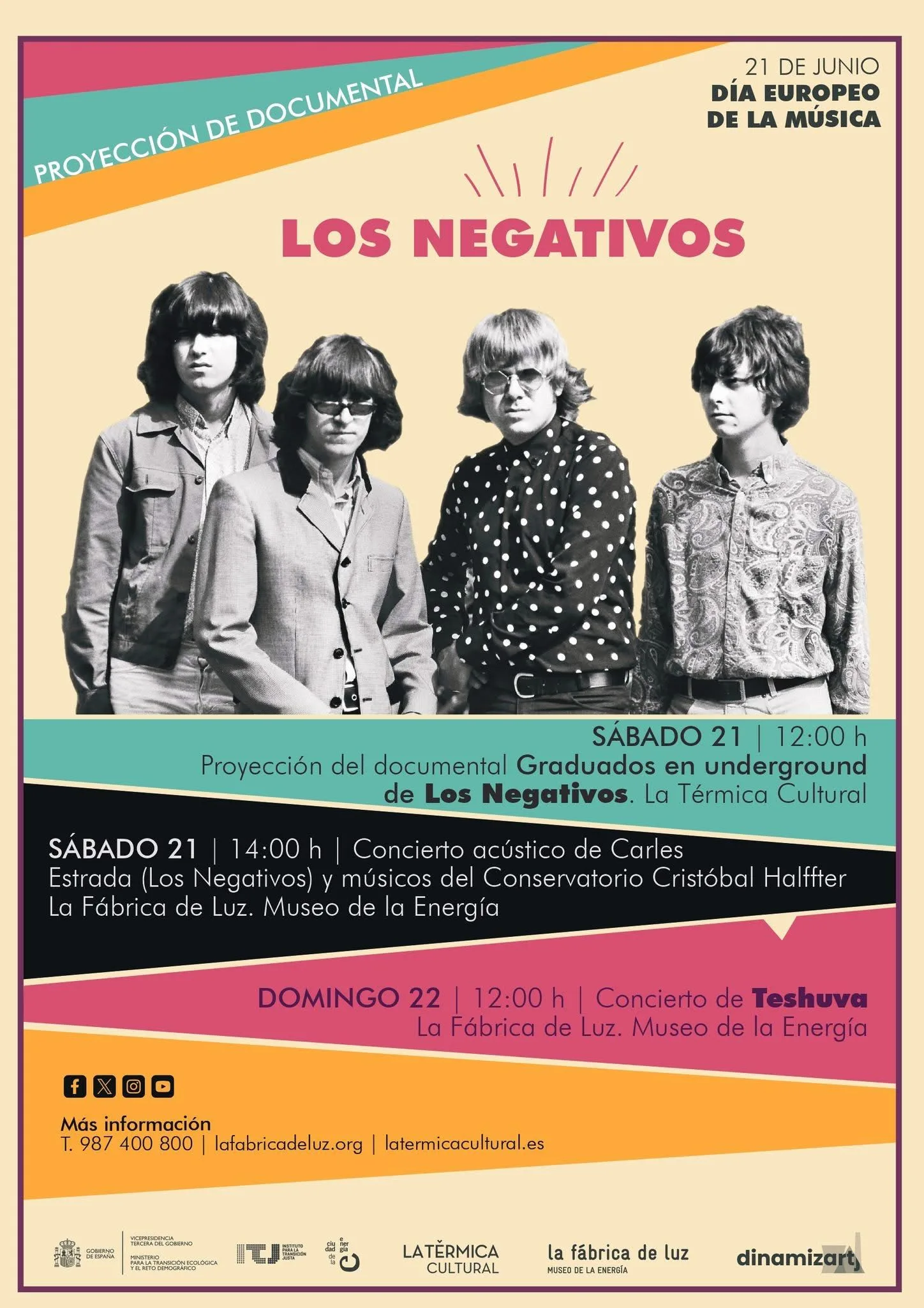 CIUDEN celebra el Día de la Música con un homenaje al rock underground y al talento local en Ponferrada