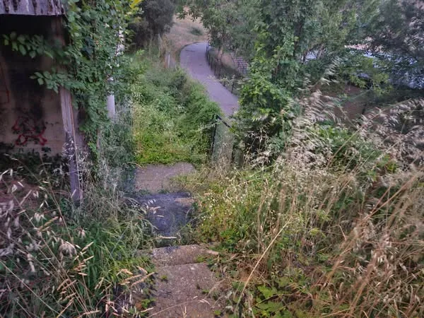 Indignación vecinal en Villafranca del Bierzo por el abandono del entorno escolar del Colegio San Lorenzo de Brindis
