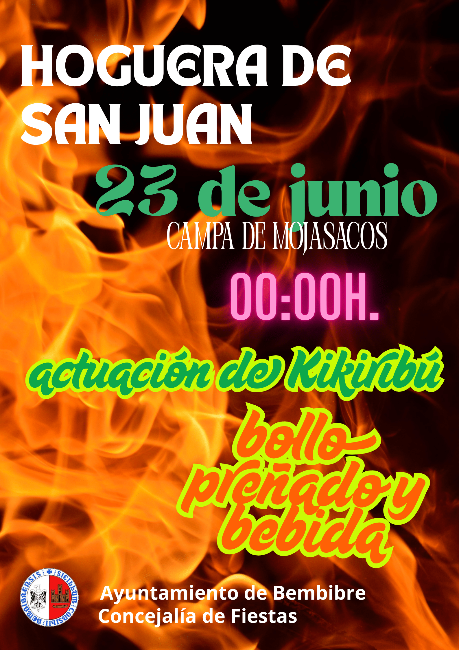 La hoguera de San Juan iluminará Bembibre