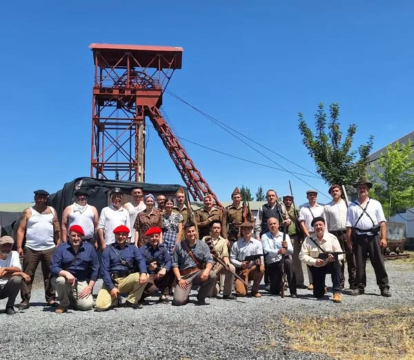 Fabero celebra la I Jornada de Figuración Histórica en homenaje a los presos republicanos