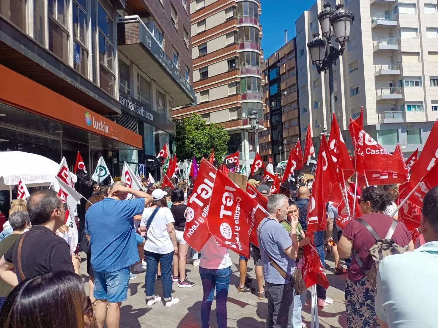 CCOO El Bierzo se suma a la huelga del 15 de octubre en solidaridad con el pueblo palestino