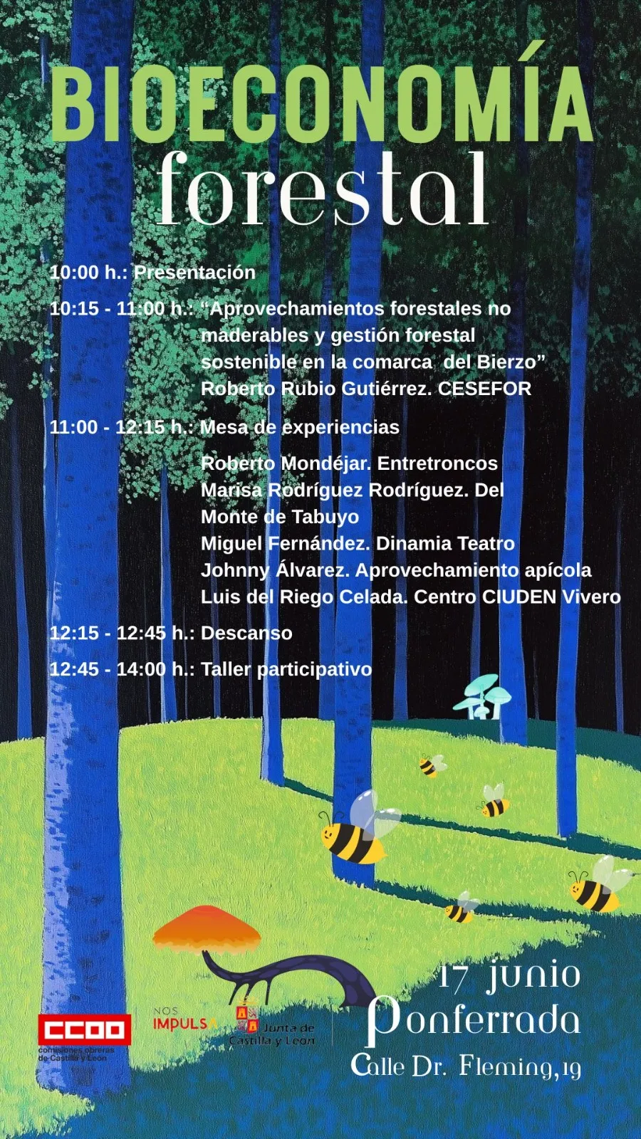 Jornada sobre bioeconomía forestal en Ponferrada