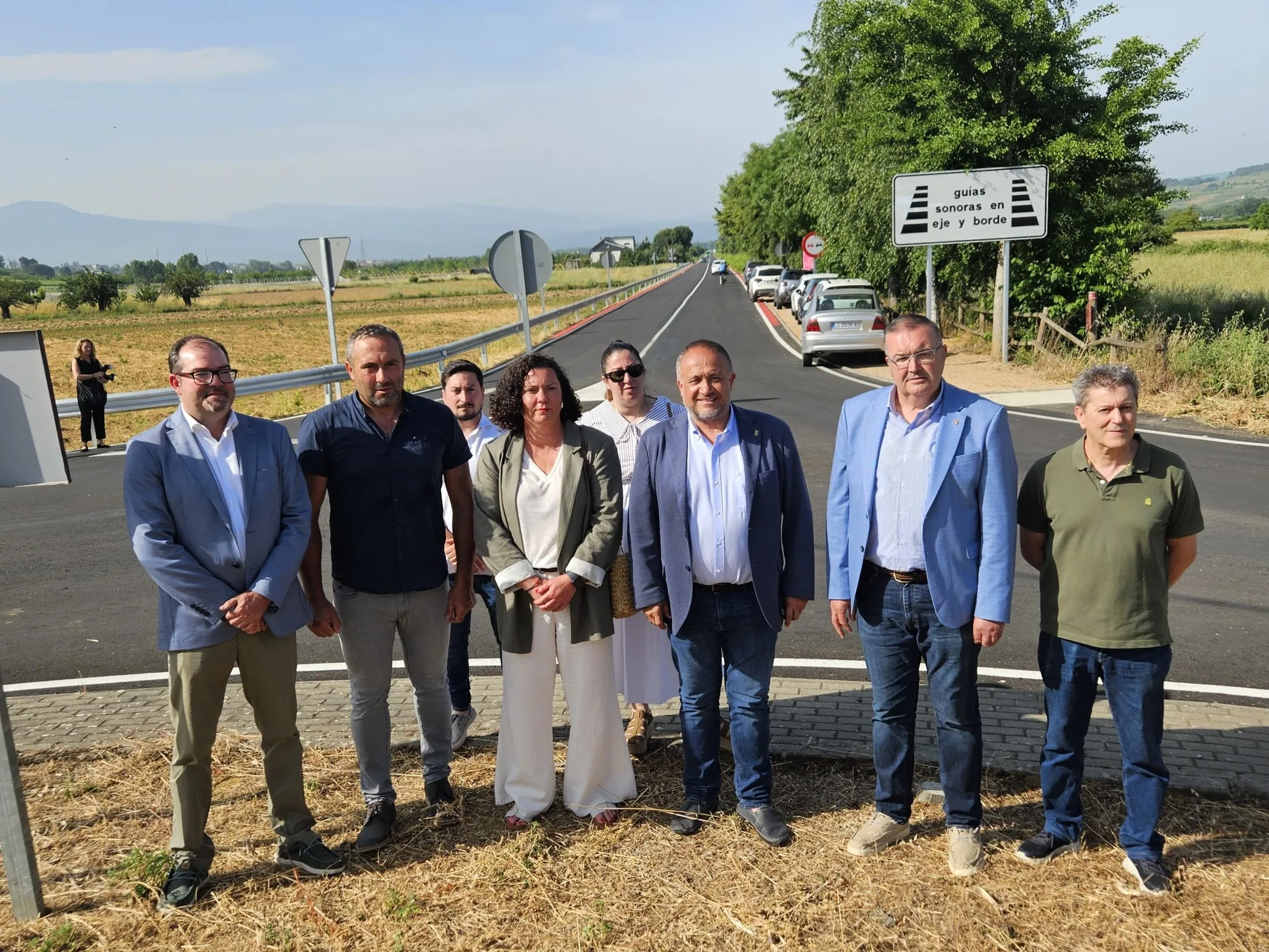 Finalizan las obras de mejora de la carretera entre Cacabelos y Arganza tras una inversión de 1,6 millones de euros