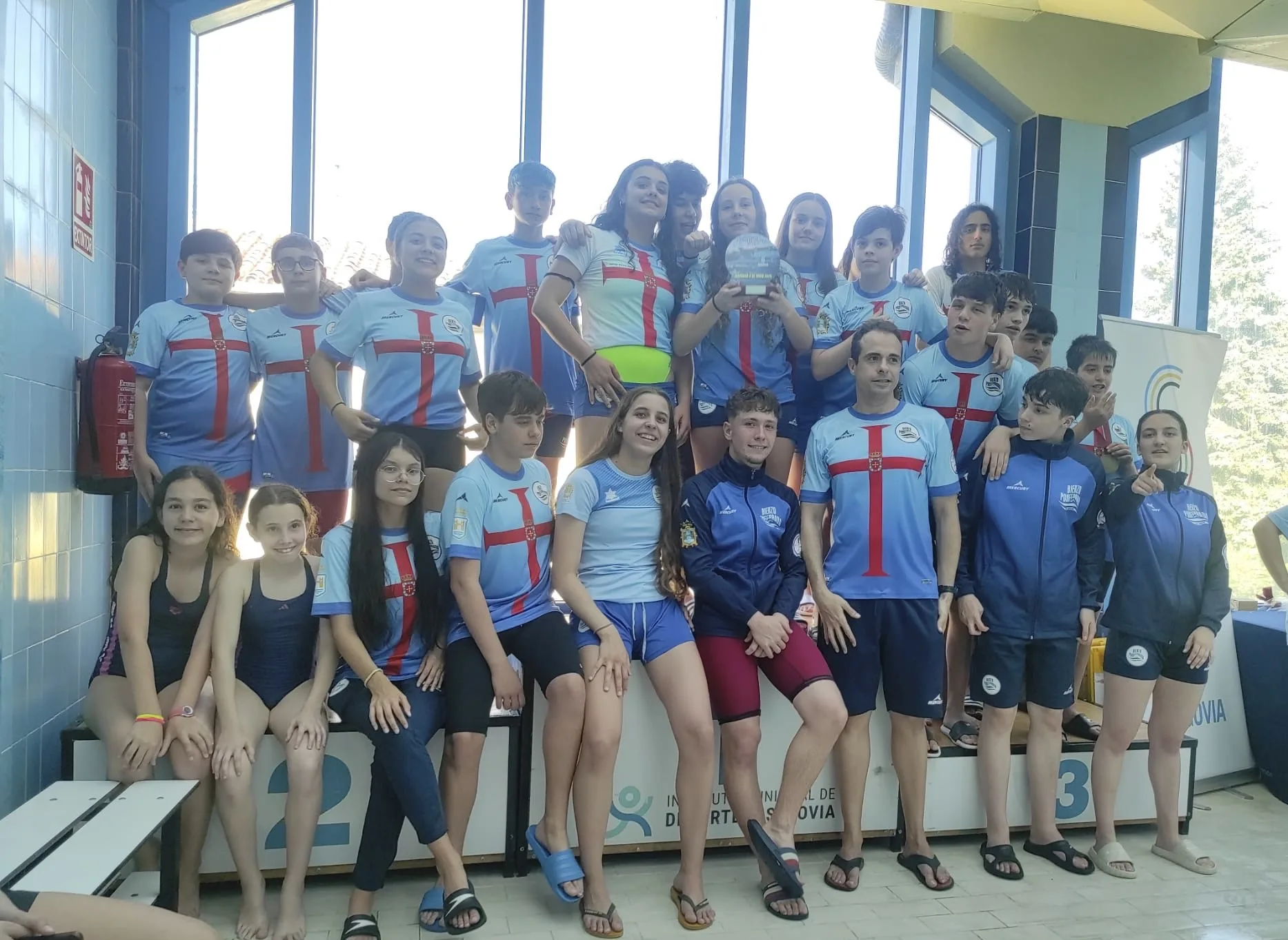 El Club Natación Bierzo Ponferrada, campeón en el II Trofeo Ciudad de Segovia