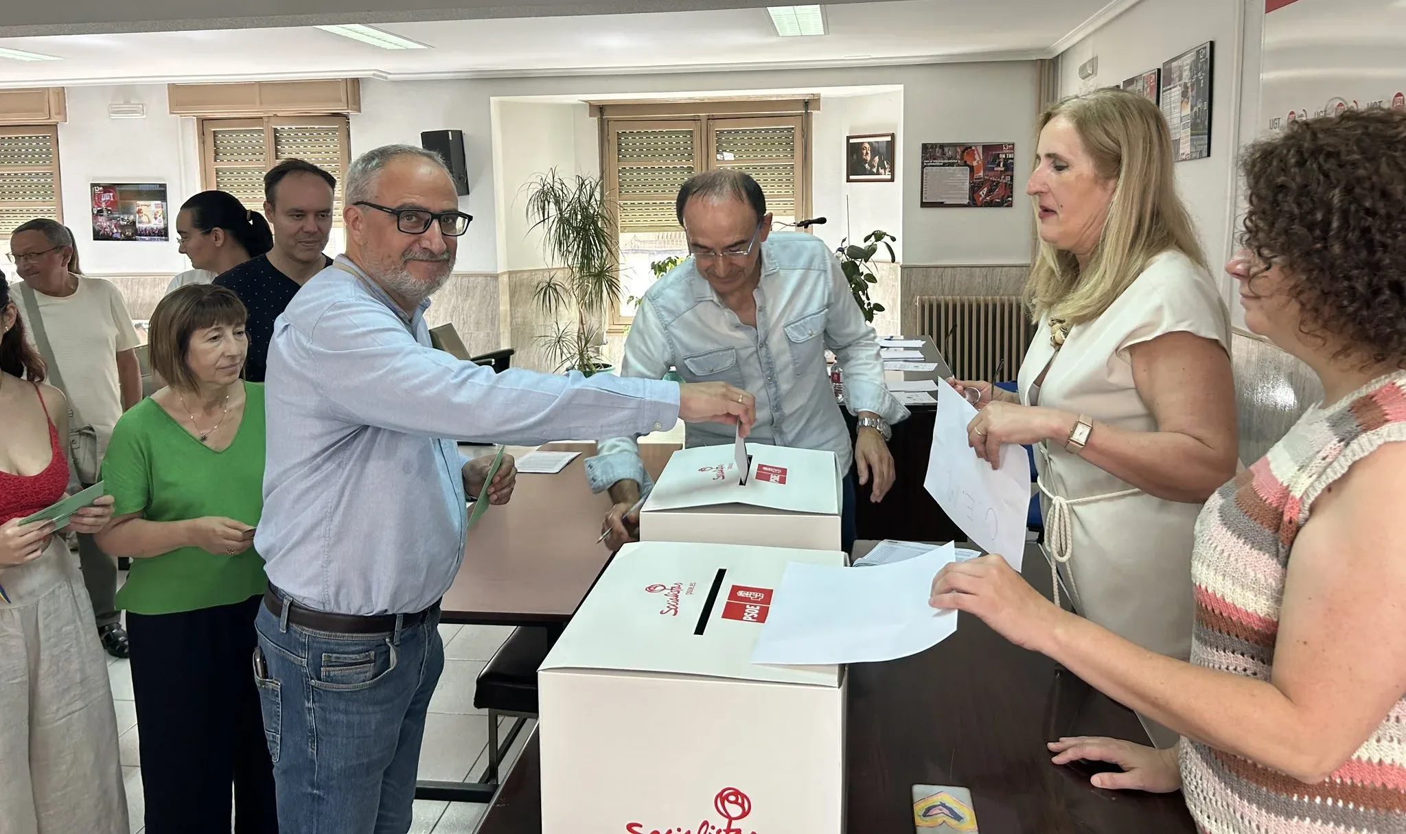 Ramón se postula ya como futuro candidato a la Alcaldía de Ponferrada tras su reelección para un tercer mandato como secretario del PSOE ponferradino