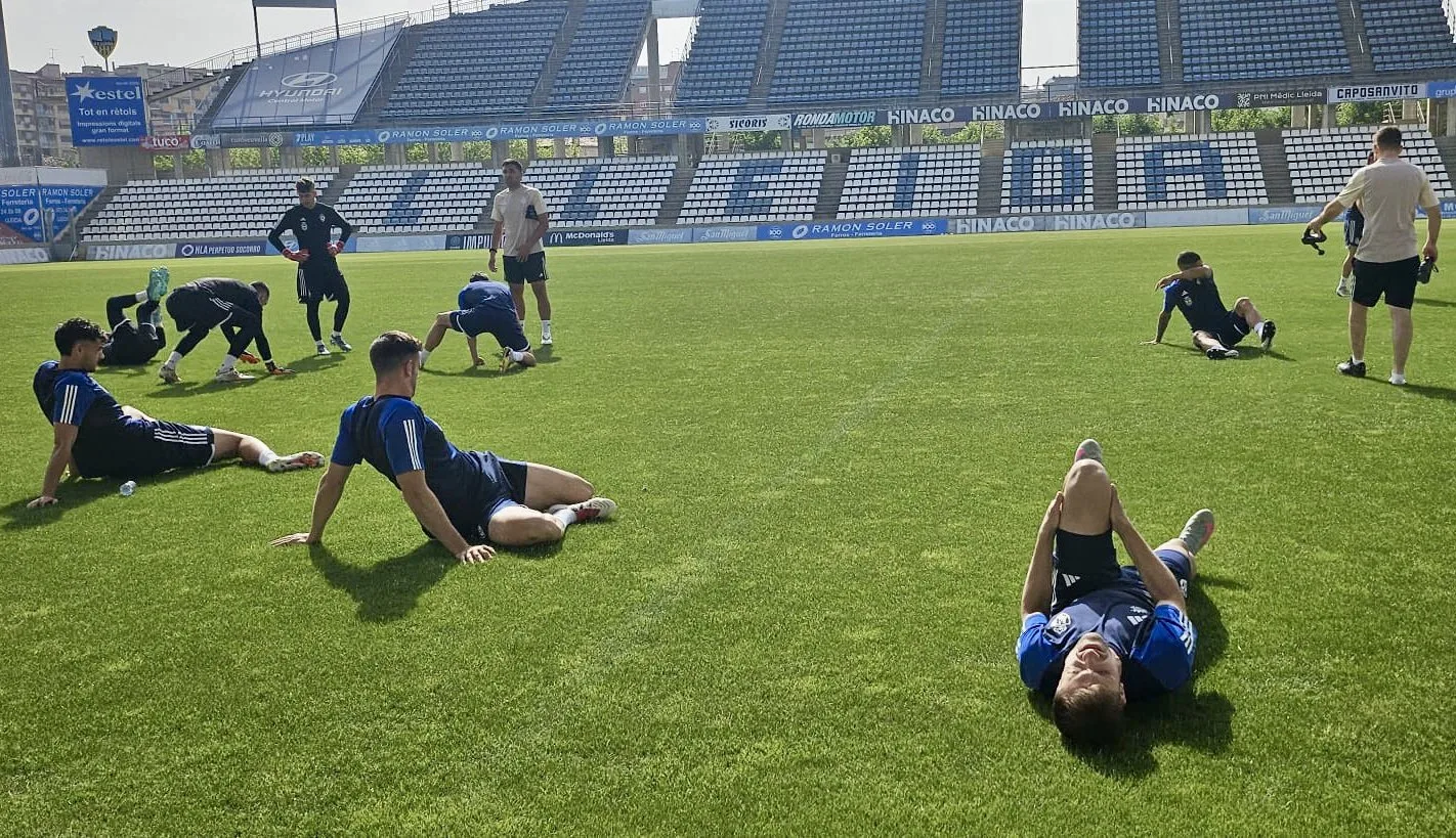 Escala de la Ponferradina en Lleida para ejercitarse