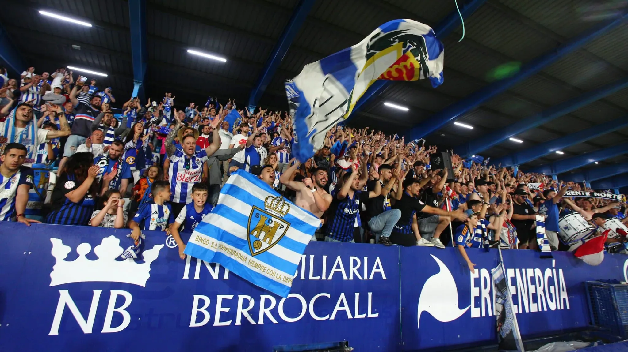 Disponibles 200 entradas para acompañar a la SD Ponferradina en el partido de ida de la final del playoff ante el FC Andorra