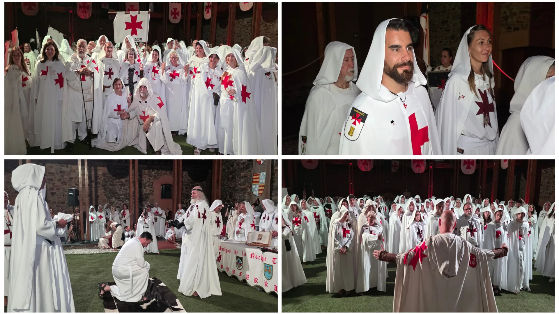 FOTOS | Ordenación de nuevos Caballeros Templarios