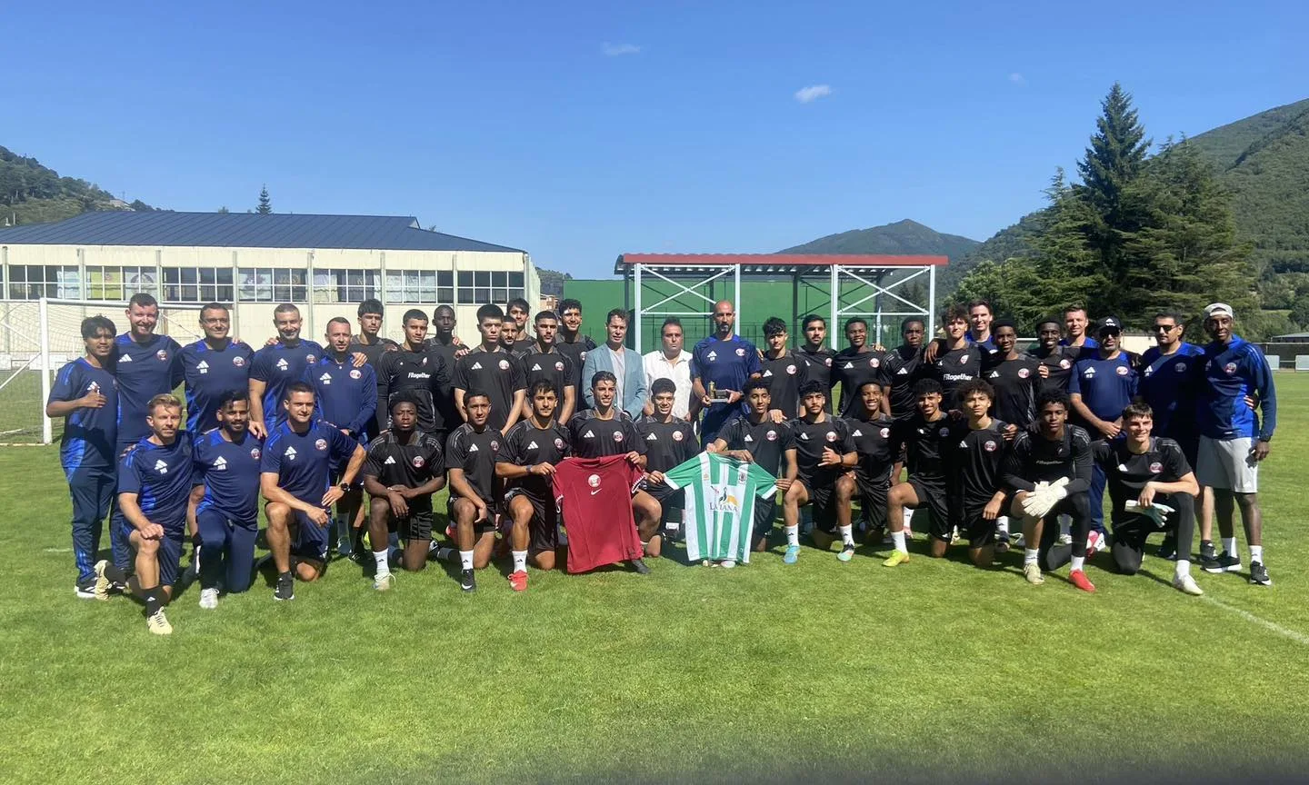 La Selección Sub-19 de Qatar elige Villablino para su preparación deportiva