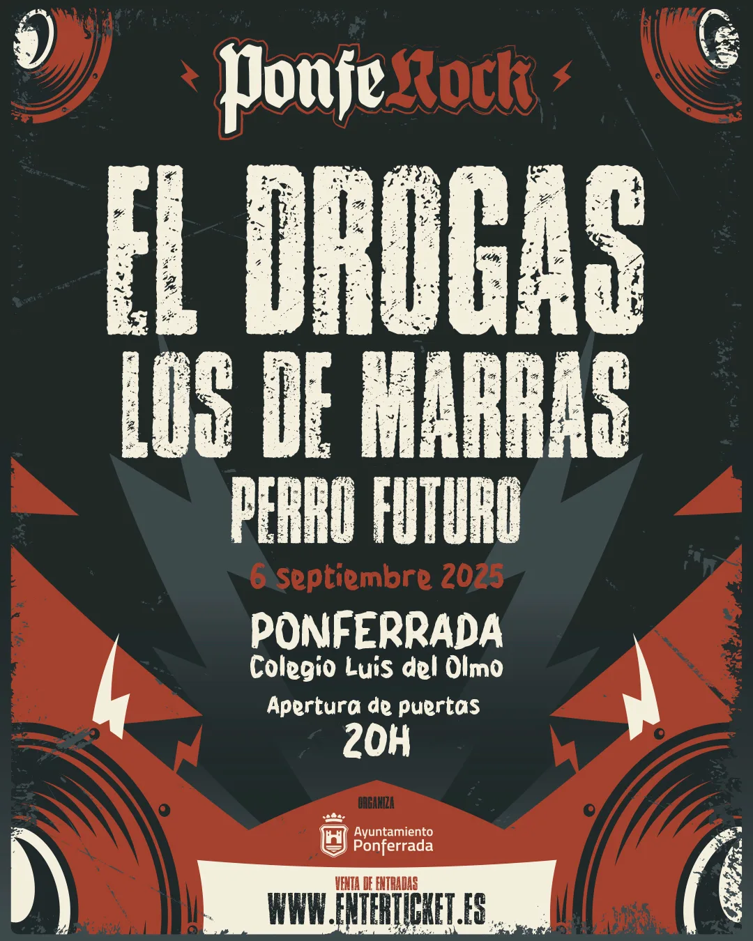 El Drogas, cabeza de cartel del PonfeRock 2025
