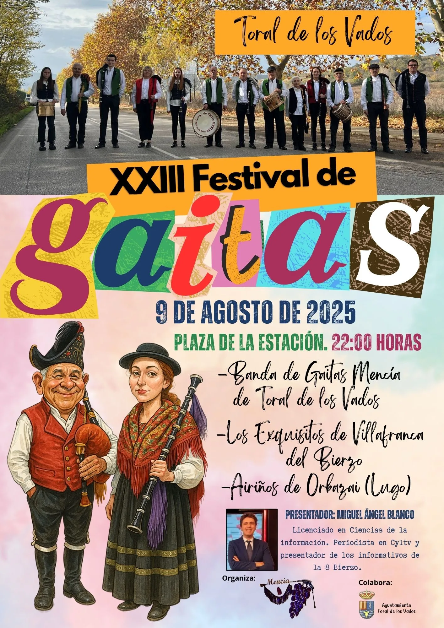 XXIII Festival de Gaitas de Toral de los Vados: Una noche de música y tradición