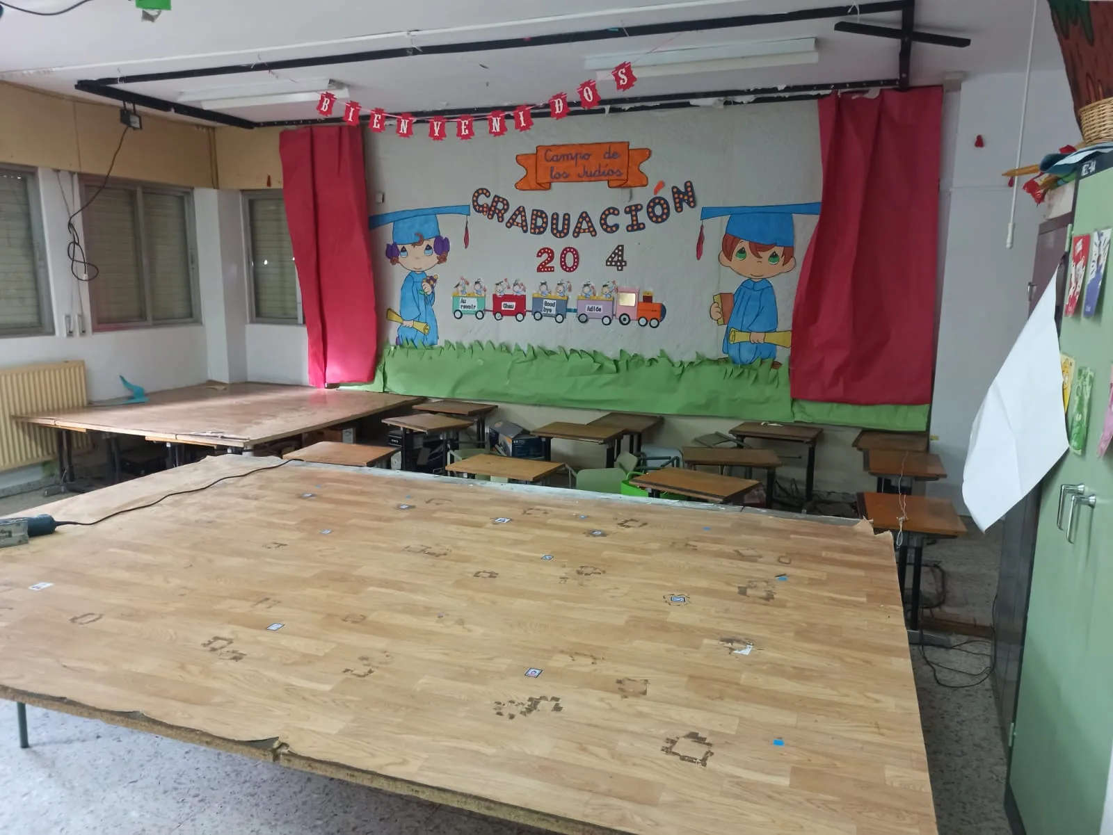 Mejoras en las instalaciones del CEIP Campo de los Judíos a cargo de la Brigada Municipal de Obras