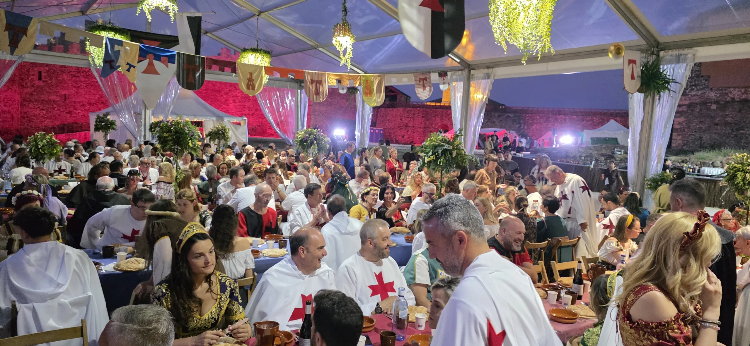 La Cena Templaria llenará el Castillo de Ponferrada de historia y ambiente medieval el viernes 3 de julio