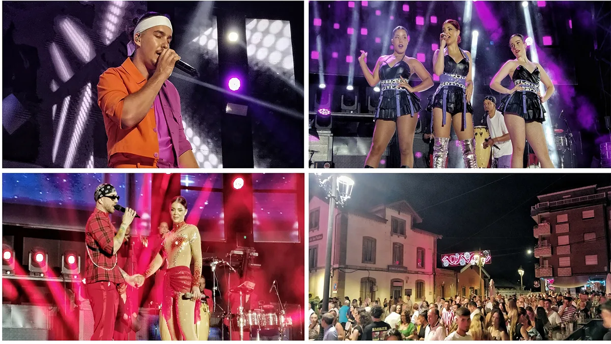 FOTOS | Toral de los Vados vibra con el espectáculo musical de El Combo Dominicano