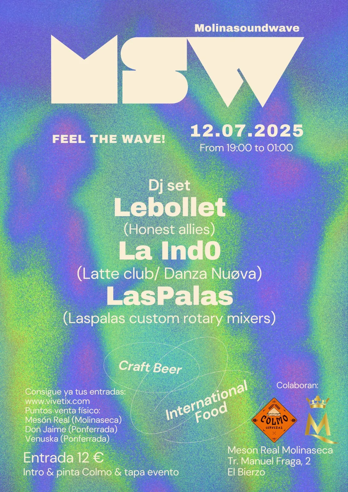 Molinasoundwave 25: música electrónica, cerveza artesana y gastronomía creativa en el corazón del Bierzo